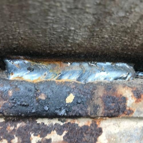 Decent welding bead mig