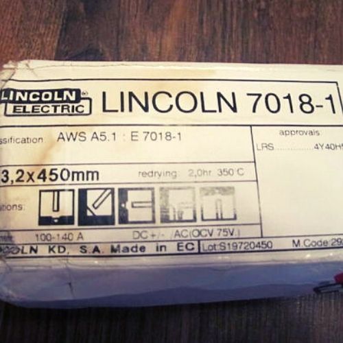 Lincoln 7018 rods damaged