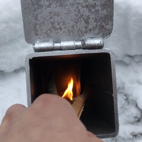 first start rocket stove